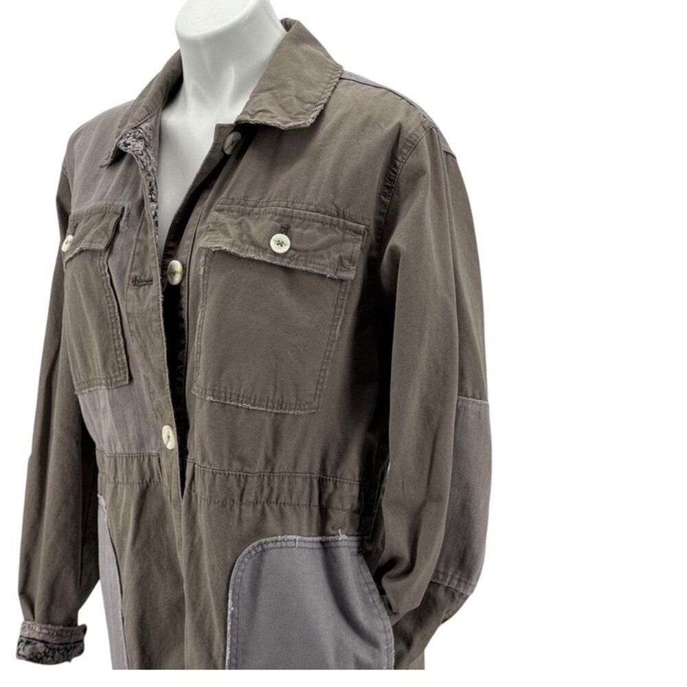 Free People Army Patchwork Jacket - image 8